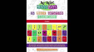 24 color music notation