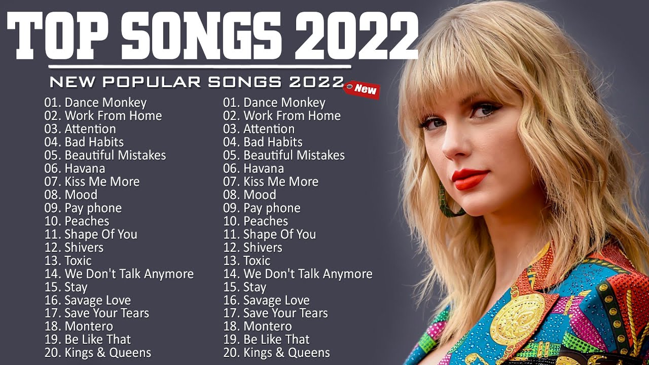 Популярные песни 2022 зарубежные