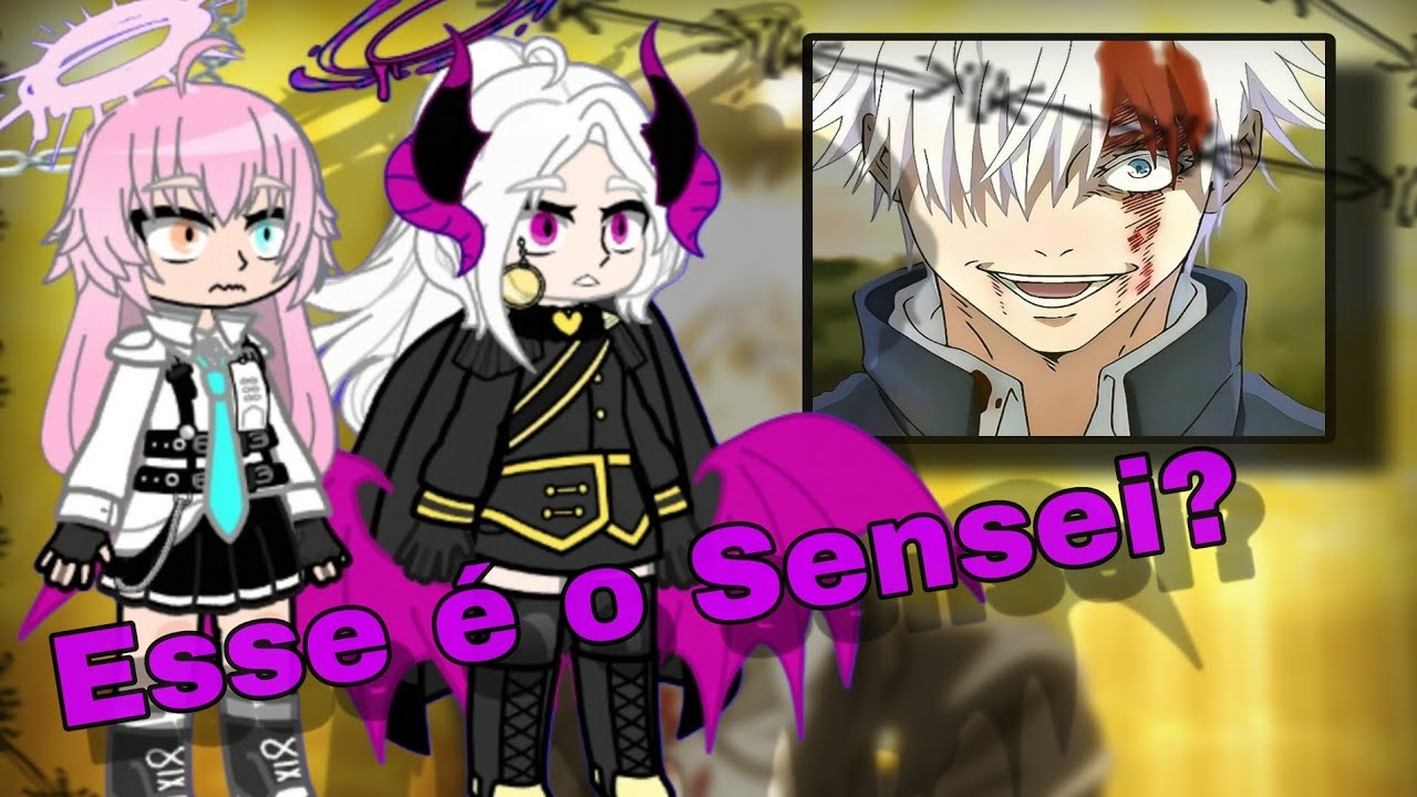 Blue Archive React Gojo Satoru[Sensei as]🇺🇸🇧🇷[Leia a Descrição/Read the Description]