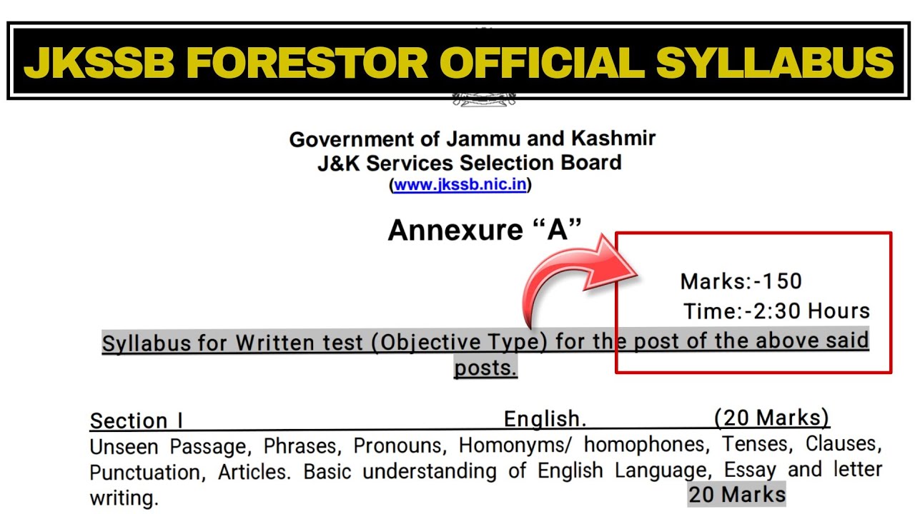 jkssb-forester-syllabus-2023-jkssb-forester-syllabus-jkssb-latest