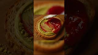The Smoothest Bread Spread Ever 🍞💚 | ASMR Pistachio Jam #shorts