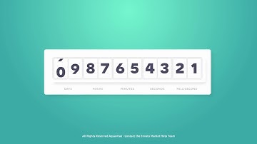 Flip Counter Creator After Effects Template