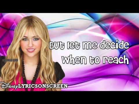 Hannah Montana - Love That Lets Go ft. Billy Ray Cyrus (Lyrics Video) HD