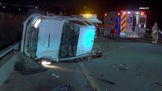 Multiple Transported In Four-Vehicle Freeway Crash in Chula Vista