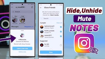 Hide Notes from Someone on Instagram! [How To]