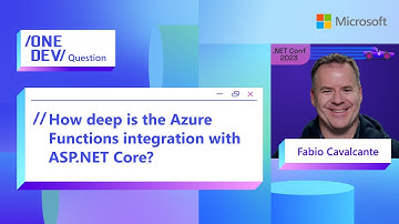 How deep is the Azure Functions integration with ASP.NET Core?