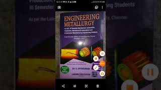 ME8491 - ENGINEERING METALLURGY
