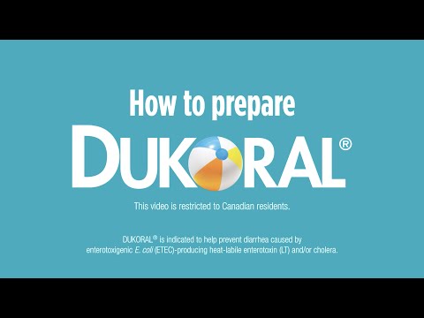 วีดีโอ: วิธีง่ายๆ ในการทำ Dukoral: 15 ขั้นตอน (พร้อมรูปภาพ)