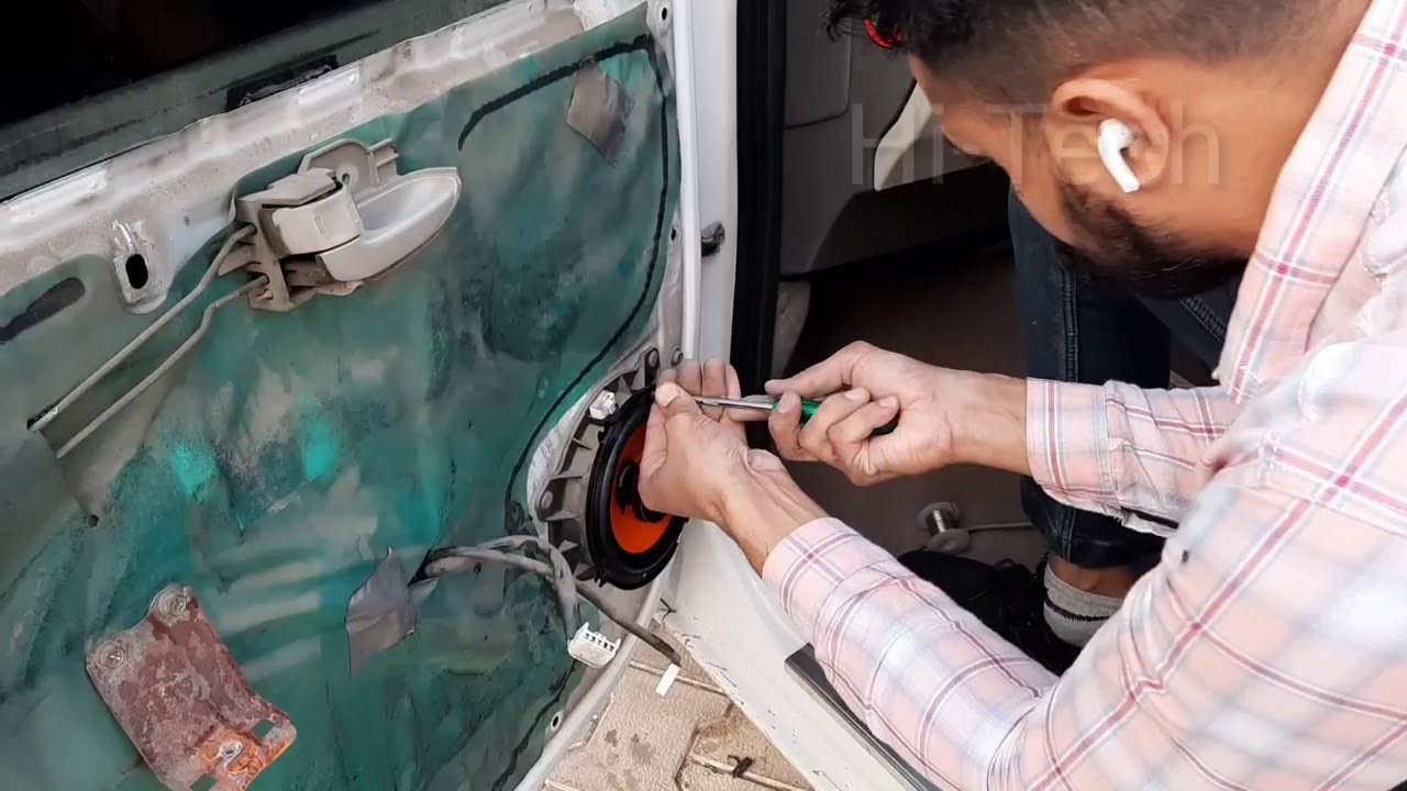 How To Change Front Door Speaker 🔊 ! Toyota Etios ! HiEnd Music System
