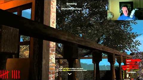 World at War Custom Zombies on Courtyard