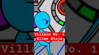 CYBERNETIC FANTASY Villlain No. 1 Slime Ninja #oc #anime #cyberpunk #scifi #shorts