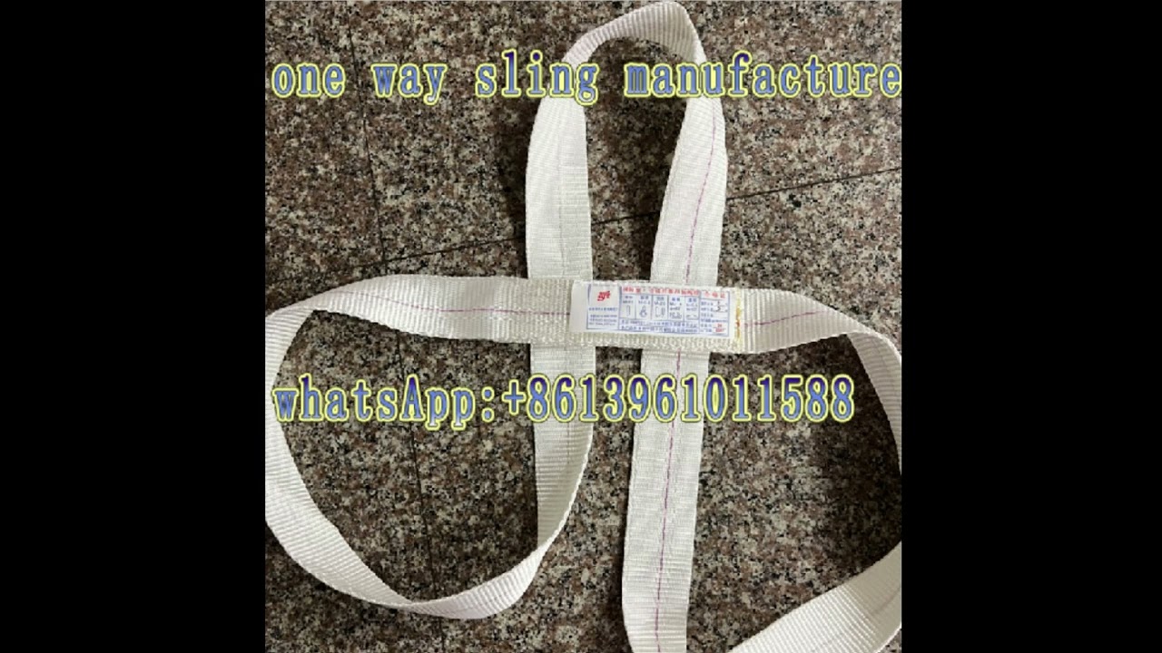 one way webbing sling 