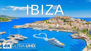 [4K] Ibiza 🇪🇸 Mediterranean Dream | Balearic Island Coastline, Hidden Coves & Ocean Horizons