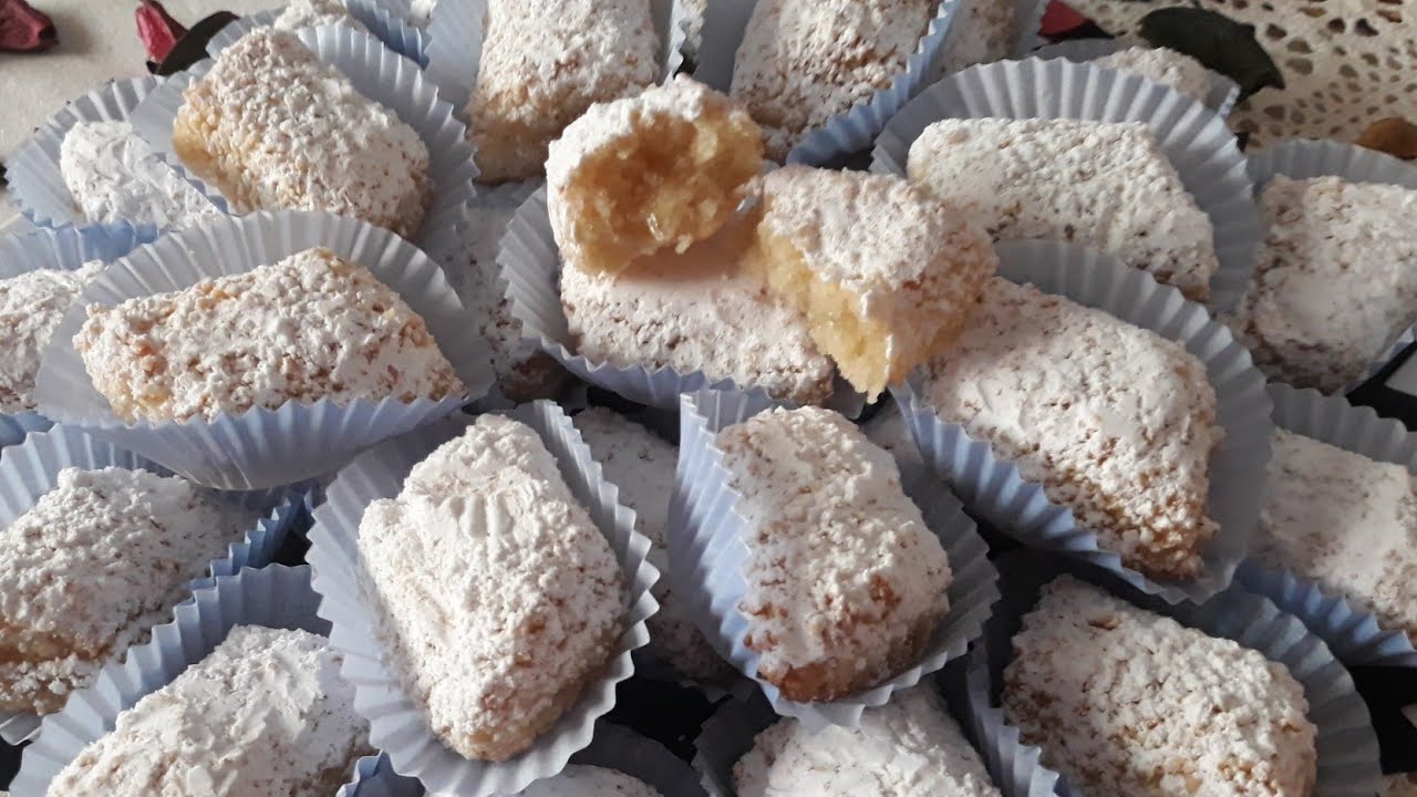 أروع حلوة تطوانية/حلوة لوز محشية بمربى القراع أو اليقطين,من أسهل مايكون.رااااائعة😍 😋