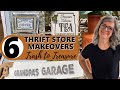 THRIFT STORE MAKEOVERS | TRASH TO TREASURE | THRIFTED UPCYCLED / FARMHOUSE DECOR