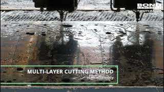 Water jet cutting of Tepex® composite organo sheets