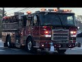 Baltimore County Fire Department Brand New Engine 13 Responding to an MVC vs Pedestrian 10/04/23