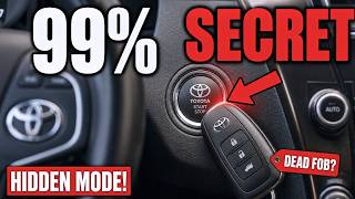 This SECRET Toyota Trick Is Unknown To 99% of Drivers Pro Tips