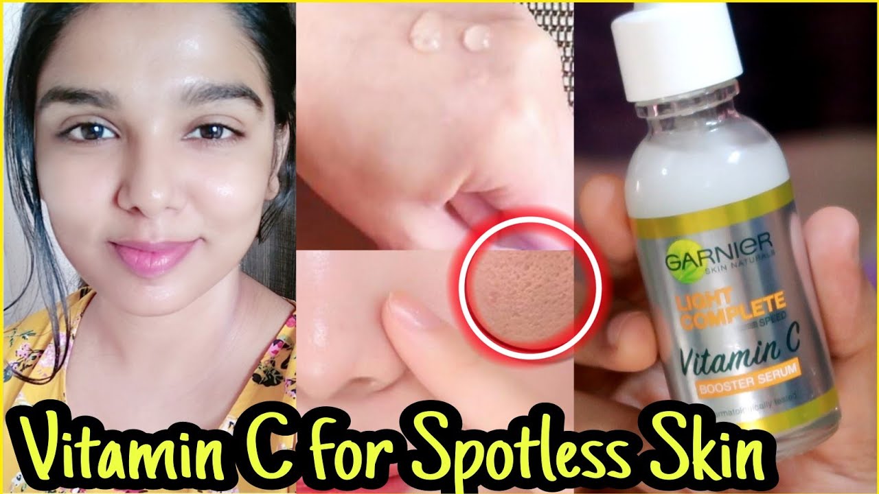 garnier vitamin c booster serum spotless skin in