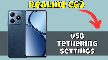 USB Tethering Realme C63 || How to use USB tethering || USB Tethering settings