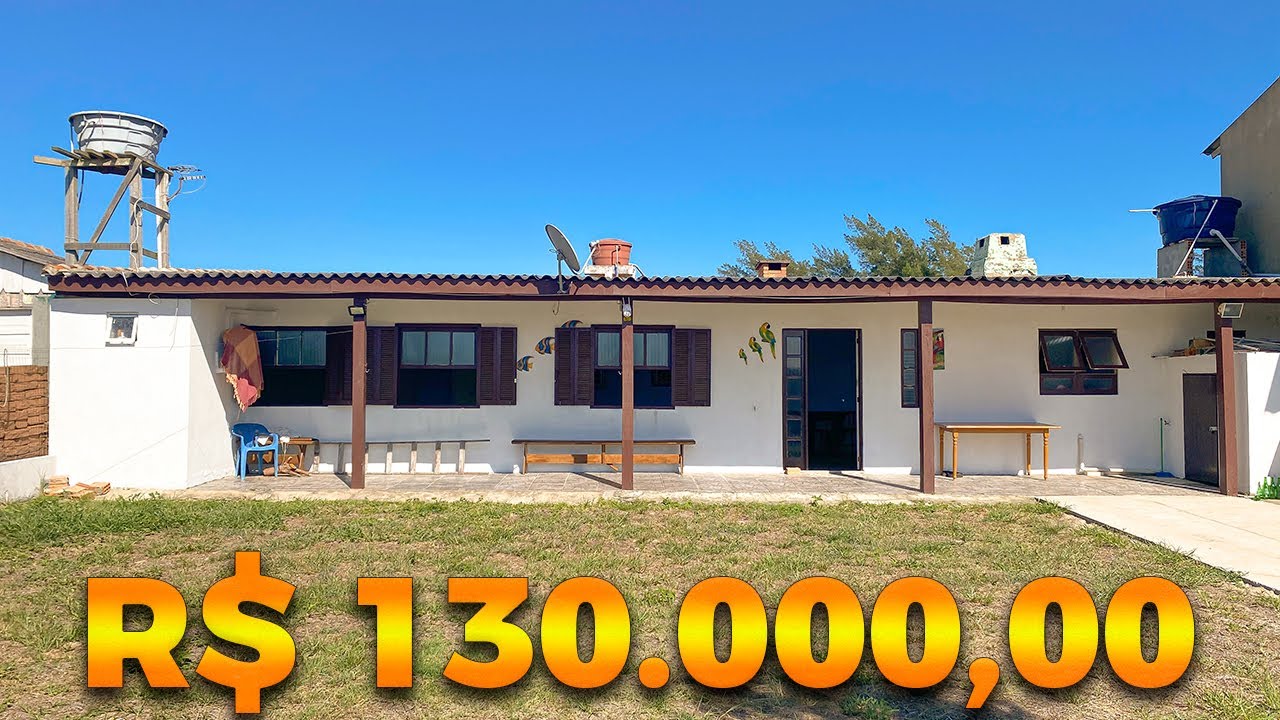 VENDIDA!! CASA COM VÍSTA PARA O MAR E SUÍTE EM BALNEÁRIO PINHAL /RS VENDIDA!!