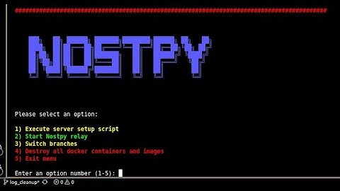 Setup nostpy relay in 4 minutes