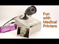 Fun with medical surplus video printers