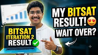 My BITSAT Iteration 2 Result 🙂😀| BITSAT Result #trending #jee #bitsat #bitspilani #iit  #result