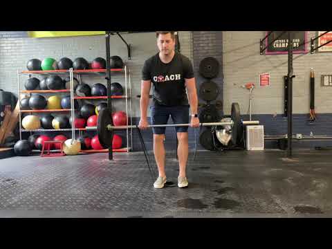 Banded Barbell RDL