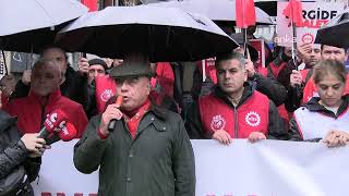 Di̇sk İstanbul Bölge Temsilciliği Açıklama Yapıyor İstanbul I