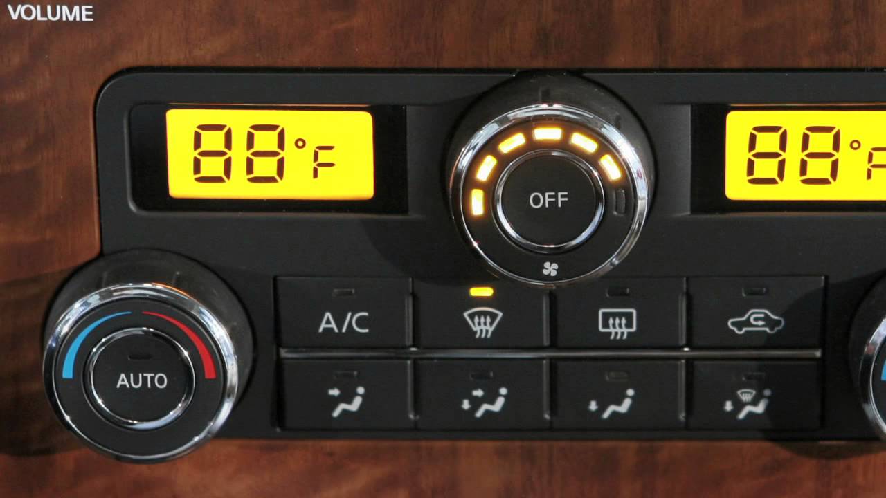 2013 NISSAN Titan Automatic Climate Controls YouTube