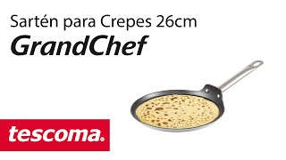 sartén crepes inducta d26