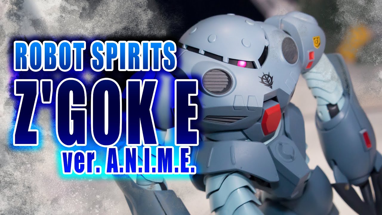 ROBOT SPIRITS Z'GOK E ver.A.N.I.M.E. Exhibition Sample Shooting