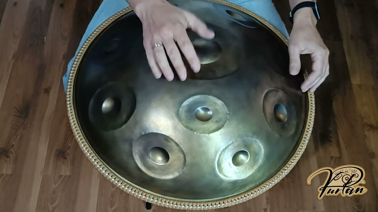 KurPan | Handpan D Hijaz 10 | D/A C D D# F# G A C D