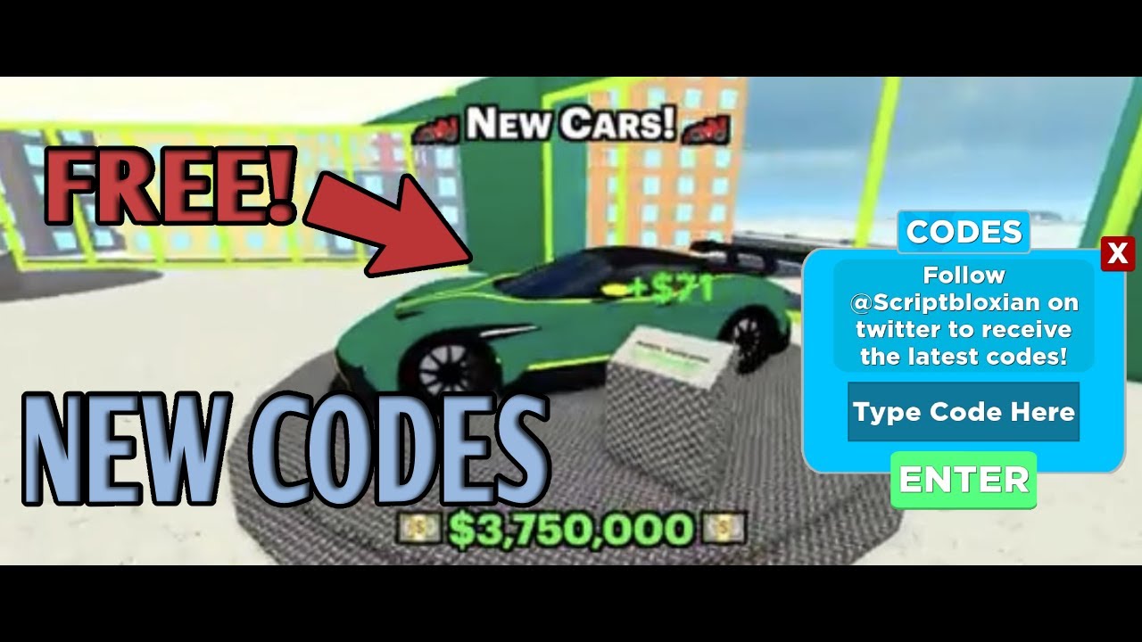 CAR DEALERSHIP TYCOON CODES NEW UPDATE ROBLOX 