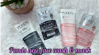 Ponds mineral clay face wash and face mask review best facewash for oily skin