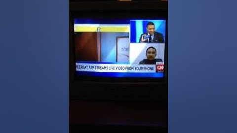 Meerkat app de stream live en Twitter