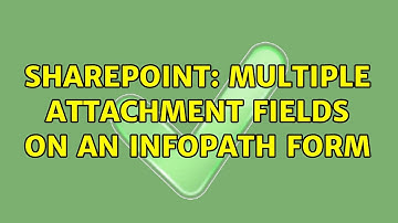 Sharepoint: Multiple Attachment fields on an Infopath form