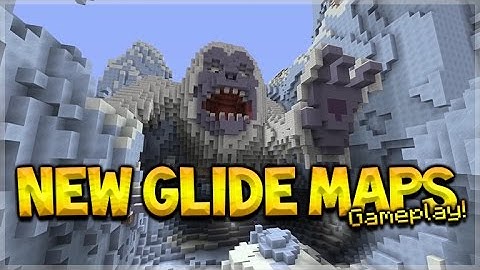 EARLY GAMEPLAY PREVIEW Minecraft Console Edition - NEW GLIDE MINIGAME MAPS PREVIEW (Console Edition)