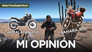 No las pases por alto HIMALAYAN 450 vs SAHARA 300 todo lo que tienes que saber.