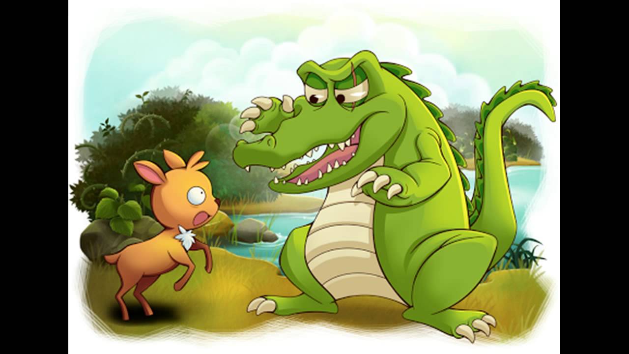 Mouse deer and crocodile [english project] - YouTube