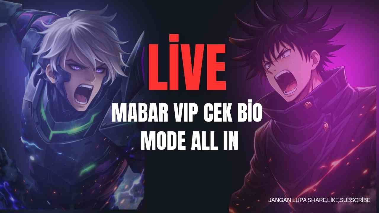LIVE MABAR FREE 1X - LANJUT ORDER VIP DI BIO ( SOCIABUZZ)