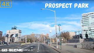 Prospect Park Drive Brooklyn NY | NYC 4K | GO SCENIC