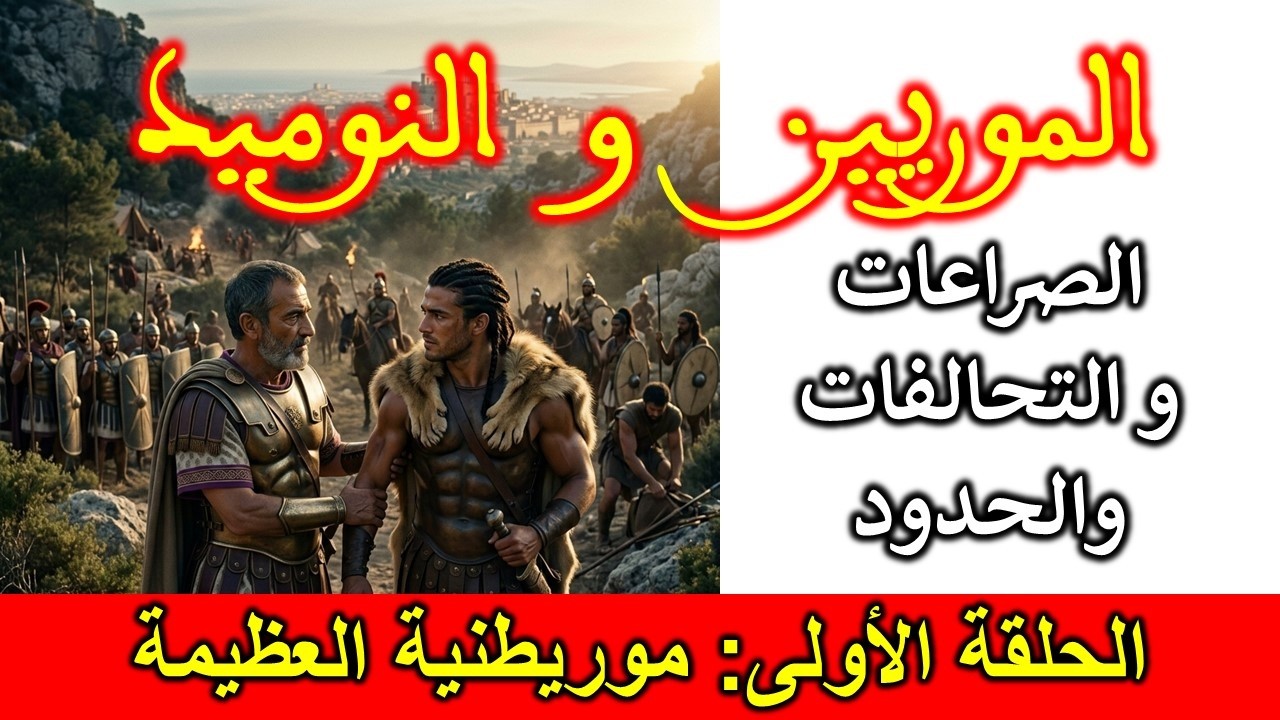 الموريين و النوميد. الصراعات والتحالفات و الحدود. موريطنية العظيمة من المحيط حتى الوادي الكبير