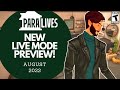 NEW PARALIVES LIVE MODE PREVIEW (REACTION) -AUGUST 2022