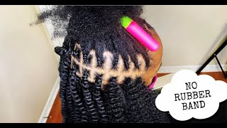 #515. CAN’T GRIP TO SAVE YOUR LIFE ? TRY THIS ; NO RUBBER BAND NEEDED; XTREND HAIR