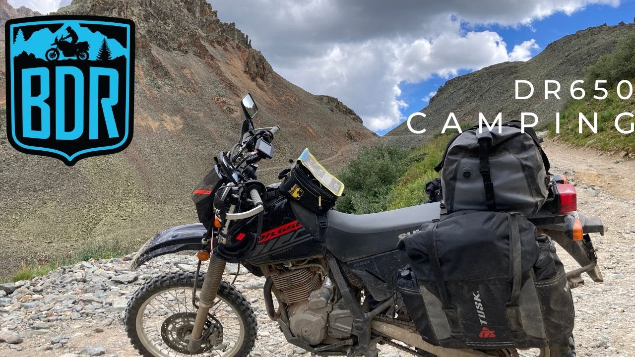 Colorado BDR Camping on DR650 2022 YouTube