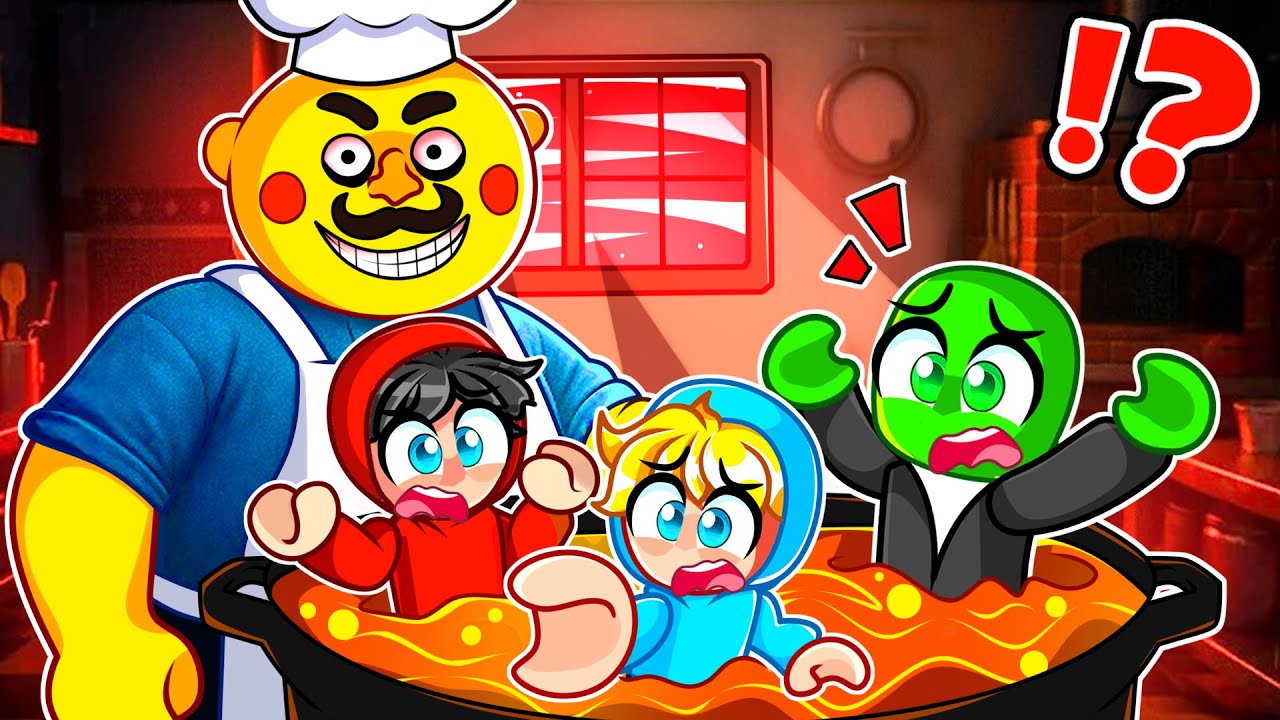 MUSIMY UCIEKAĆ ALBO PAN MIX ZROBI Z NAS ZUPĘ w Roblox!