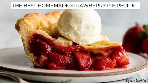 Homemade Fresh Strawberry Pie Recipe