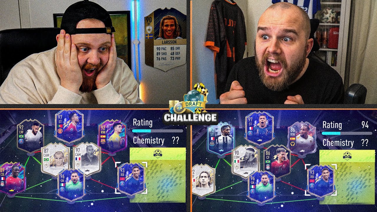''VEM FÅR BÄST FUT DRAFT?'' FROLLE VS JONKAN - FIFA 22 SVENSKA